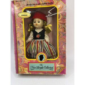 Bookcase collectable Doll, New Bright Collection Greese Girl